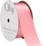 Offray 1.5" Wide Double Face Satin Ribbon SilverGray50Yds, 50 Yards, Silver - Image 15