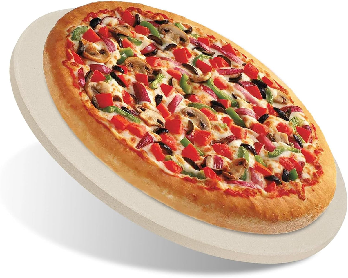 Burly Grill pizza stone front view