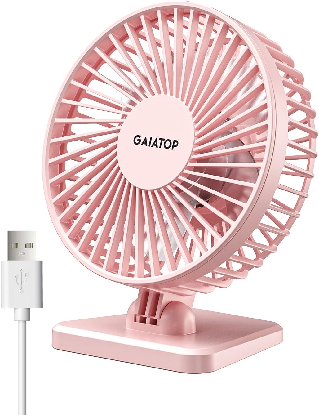 Gaiatop USB Desk Fan, Personal Portable Quiet Small Table Desktop fan - Image 9