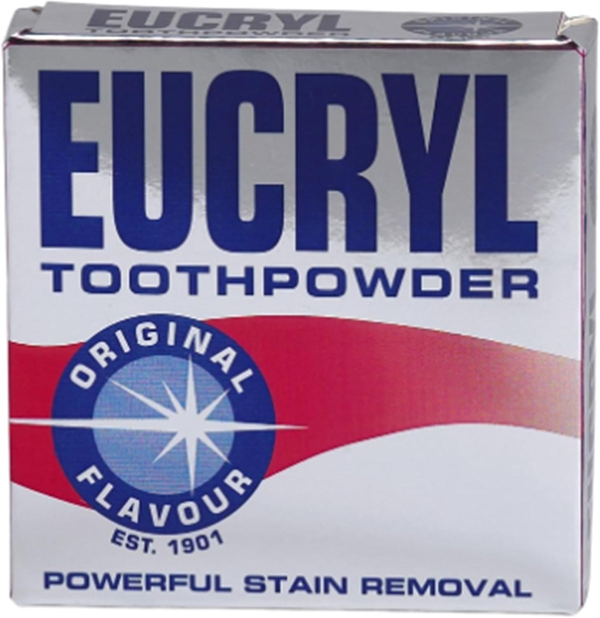 Eucryl toothpowder original front view package