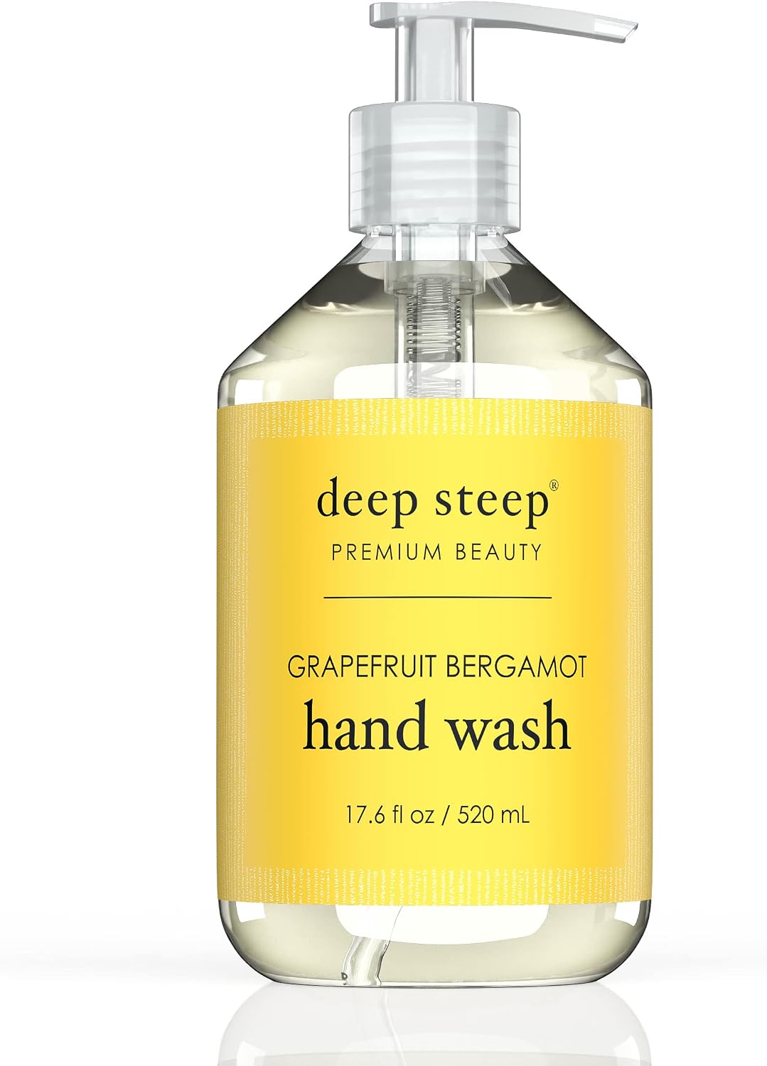 Deep Steep Argan Oil Liquid Hand Wash front view bottle