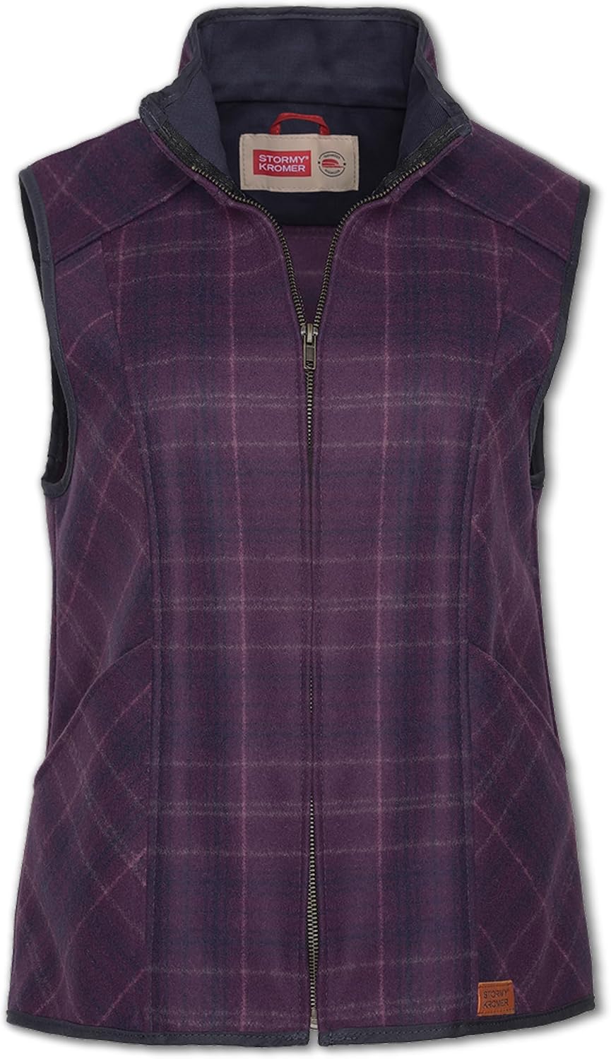 Interior unlined construction view of the lightweight vest