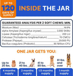 Bark And Spark digestive enzymes supplement for dogs side profile
