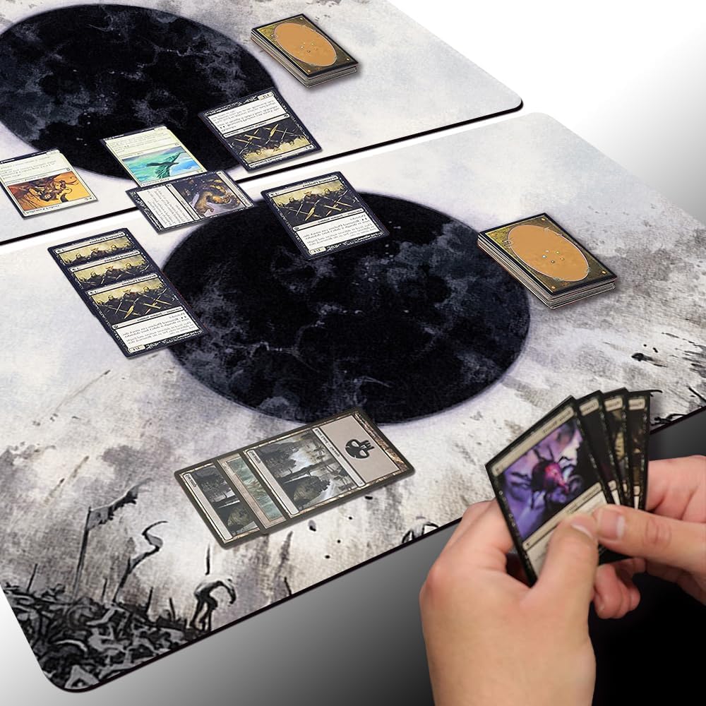 LIUYANZE tabletop gaming mat rolled up with protective features