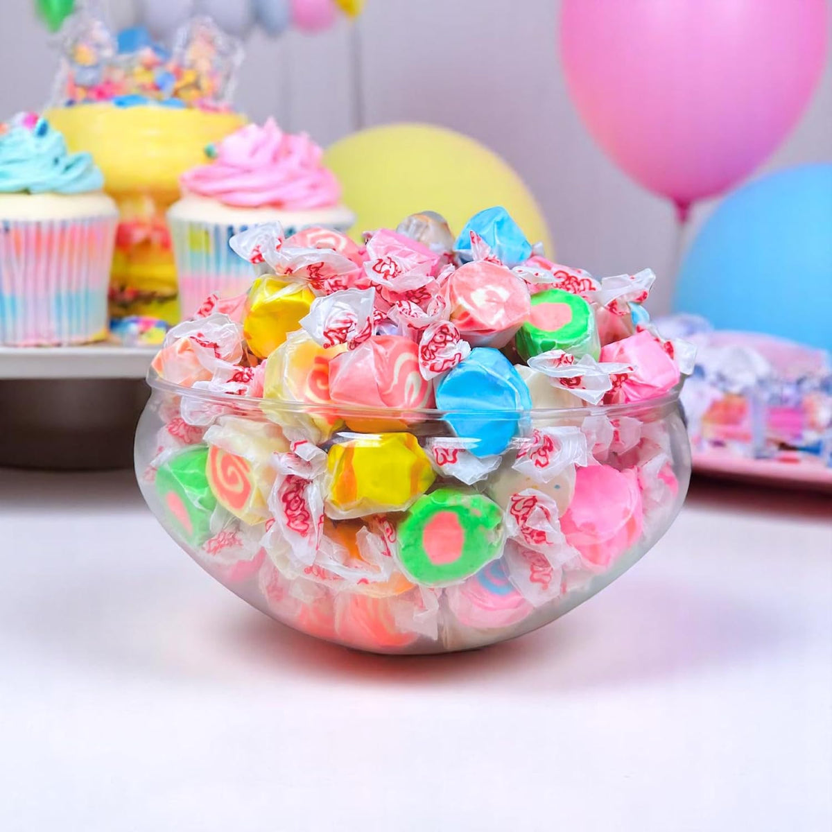 Soft and chewy Assortit Saltwater Taffy bulk candy pack