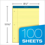 TOPS writing pad showing top binding and micro perforations