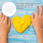 Flexible silicone resin mold showing puzzle cavity details