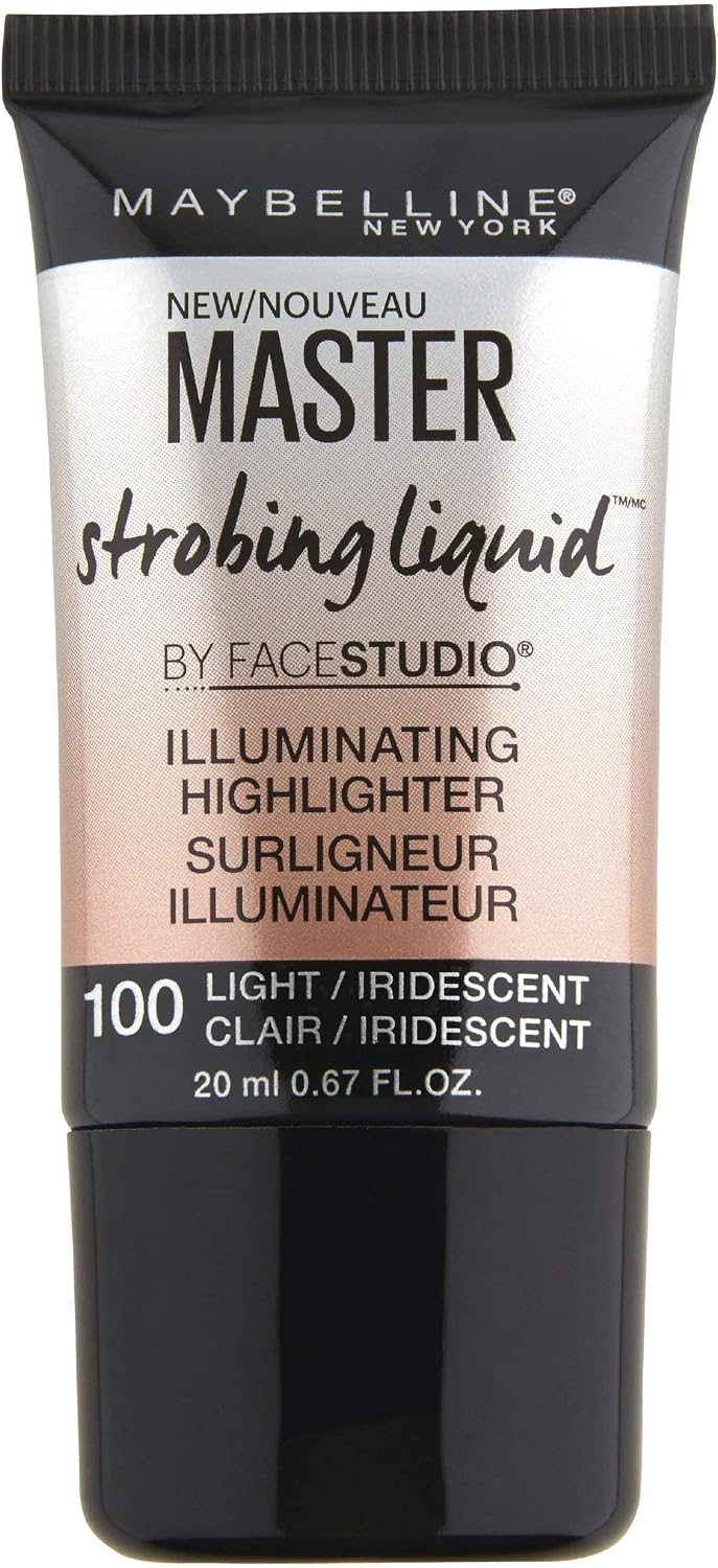 Maybelline face studio strobing liquid box branding