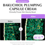 EQQUALBERRY Bakuchiol Plumping Capsule Cream texture displaying melting microcapsules