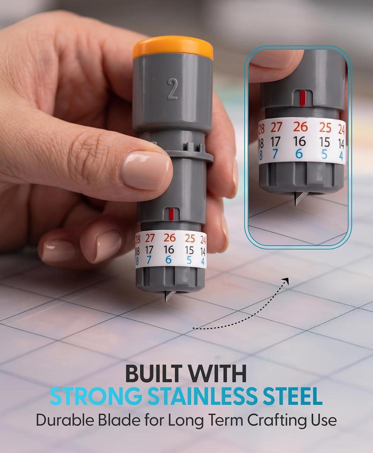 Silhouette 3mm kraft blade stainless steel tip
