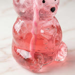 Krewchton glass bear cup set with accessories