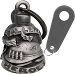 Dream Apparel guardian bell displayed for motorcycle riders