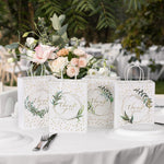 Colarr kraft gift bag botanical design