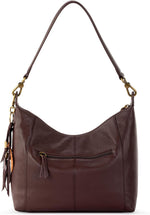 The Sak Alameda hobo bag exterior front phone pocket