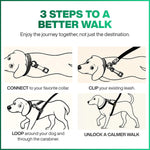 MiracleLeash universal fit dog training leash accessory for strong pulling dogs.