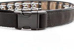Keeper Collar training collar with heavy duty snap buckle clasp closeup