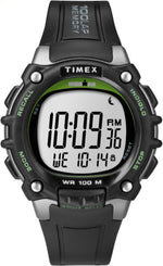 Timex ironman triathlon 44mm watch side profile with push buttons