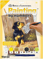 ROYAL BRUSH MANUFACTURING Junior Small Paint By Number Kit 8.75"X11.75" - Labrador Puppy - Image 12