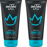 King of Shaves Sensitive Shaving Gel 175ml front view for men