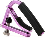Shubb L1 Lite guitar capo locking lever mechanism in silver color