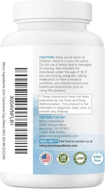 Micro Ingredients zinc carnosine packaging and bottle angle