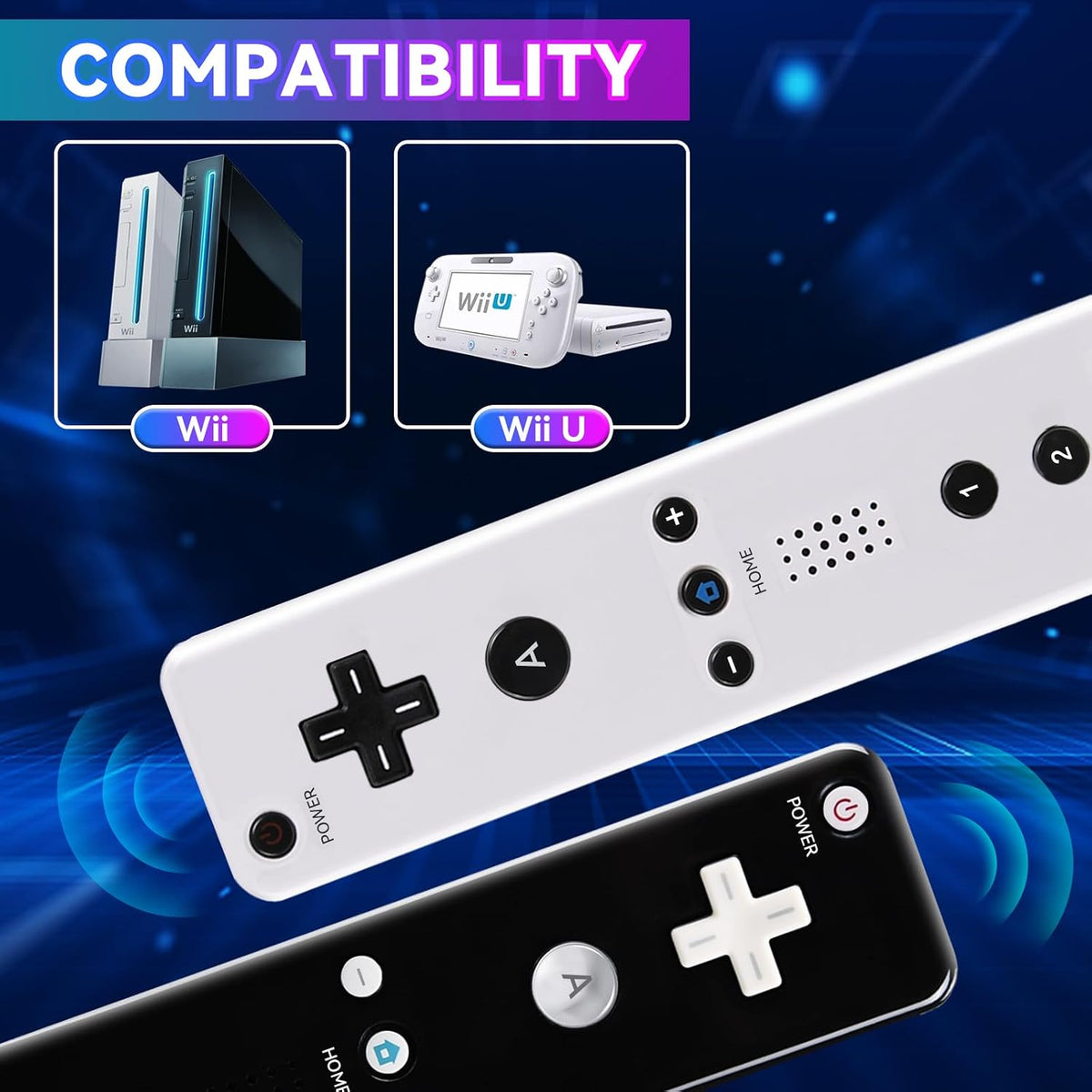 TechKen wireless remotes and Nunchucks set