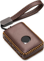 Vitodeco genuine leather smart key fob case front view
