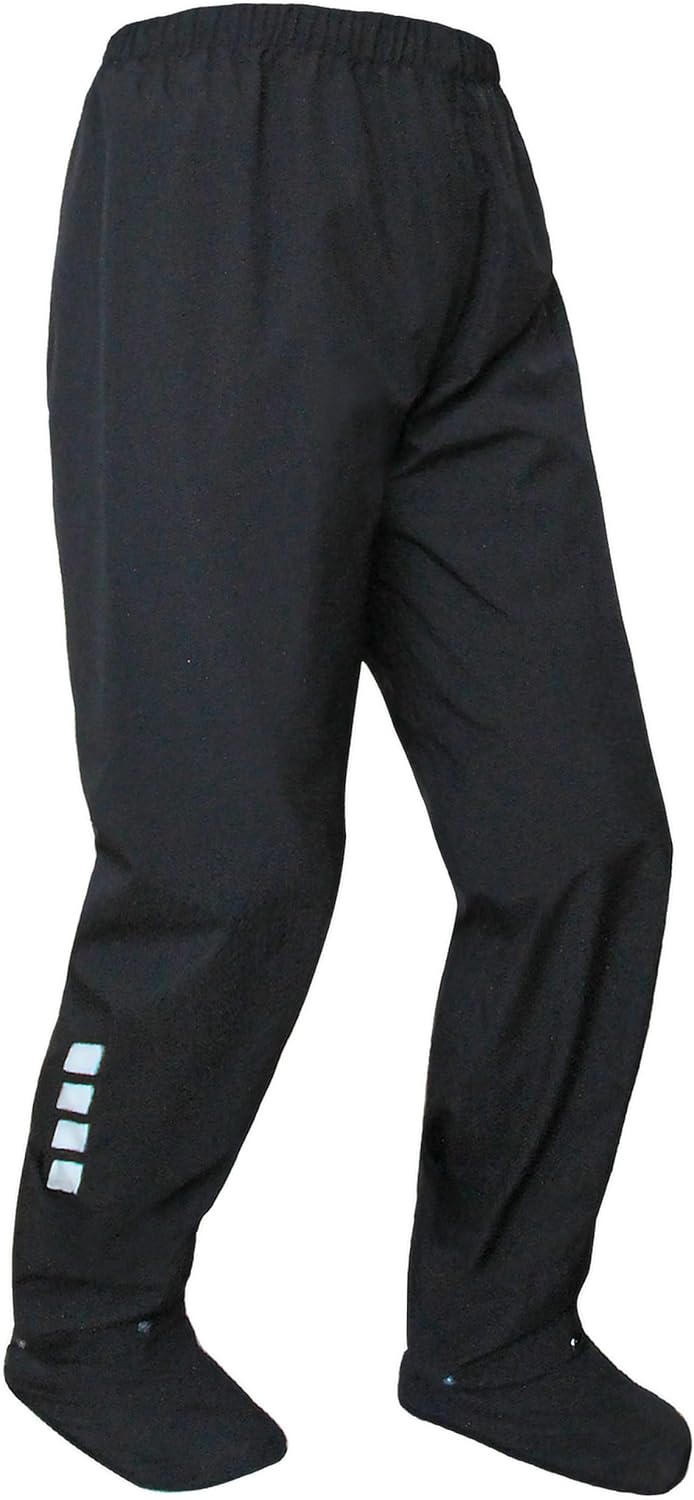 Vikamaka mens rain pants front view waterproof hiking trousers