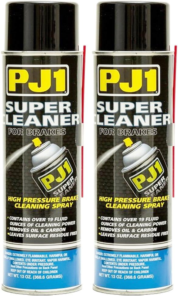 PJ1 3-21 Super Cleaner Spray 2 Pack front view for automotive engine degreasing.
