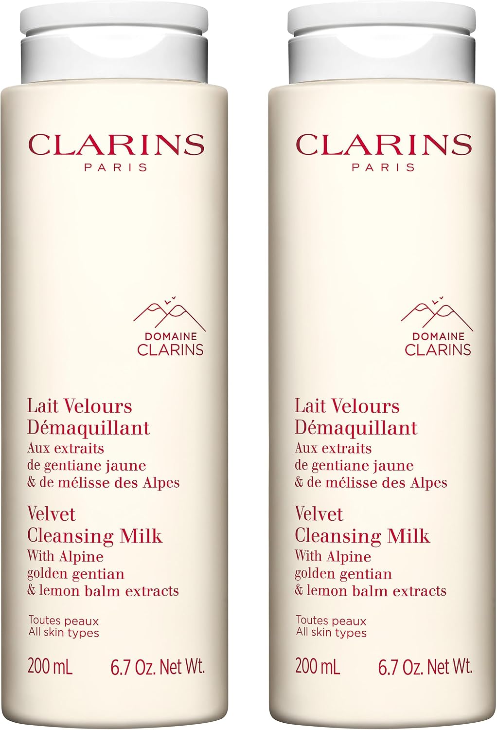 Clarins Velvet Cleansing Milk sealed packaging authentic USA import