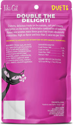 Tiki Cat grain free crunchy outside creamy inside cat treats packaging details