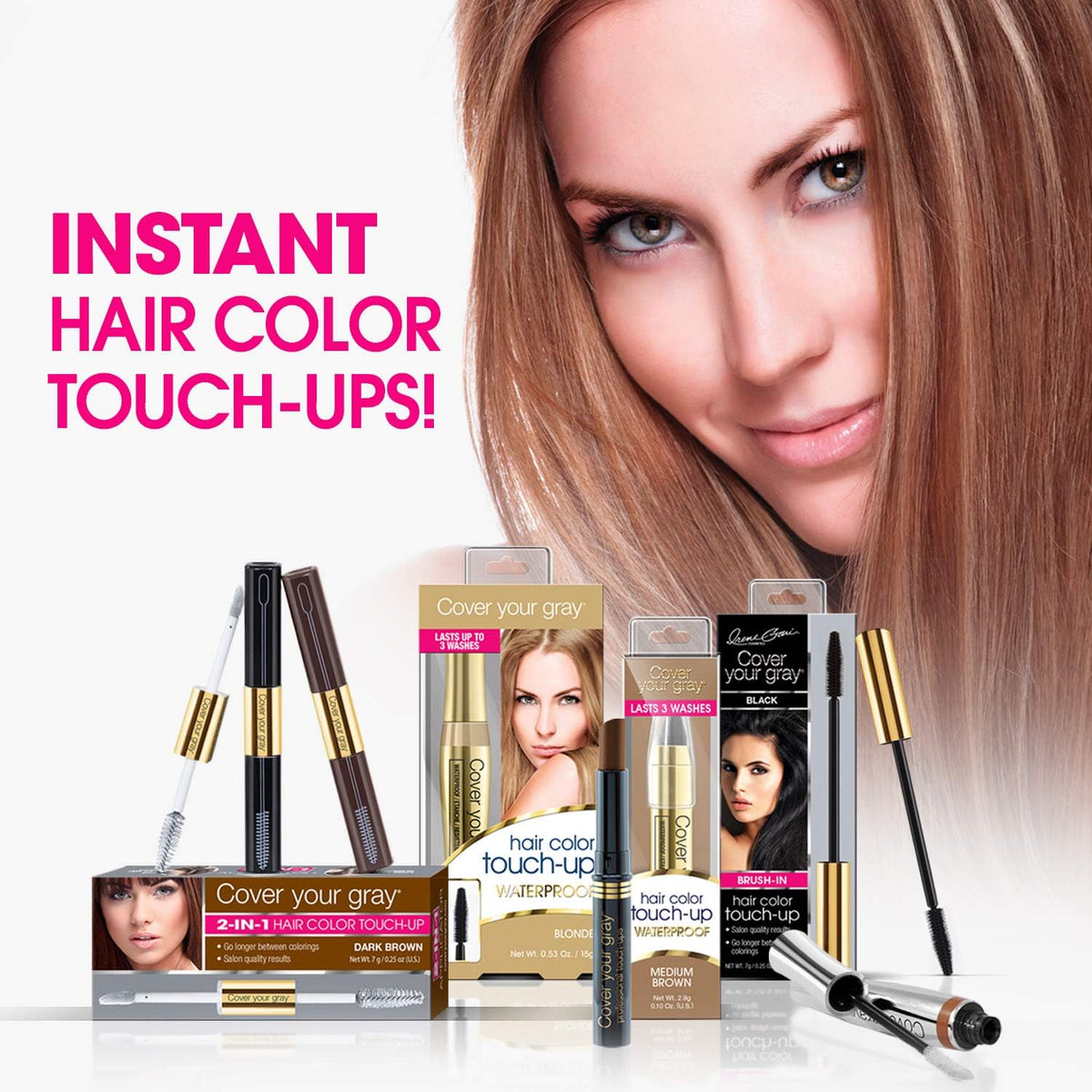 Cover Your Gray Fill In Powder - Dark Brown - Image 5