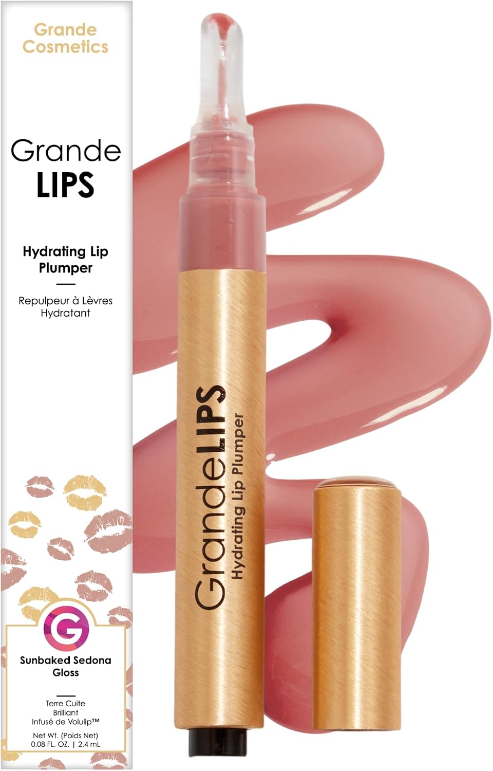Grande Cosmetics GrandeLIPS Hydrating Lip Plumper front view