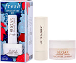 Fresh lip care duo set components laid out