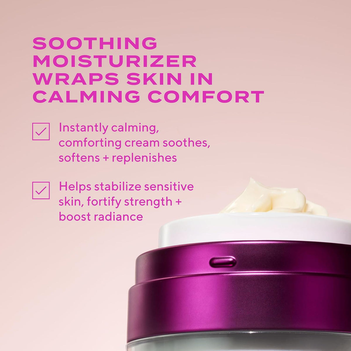 Murad Heartleaf Calming Cream packaging showing sensitive skin benefits