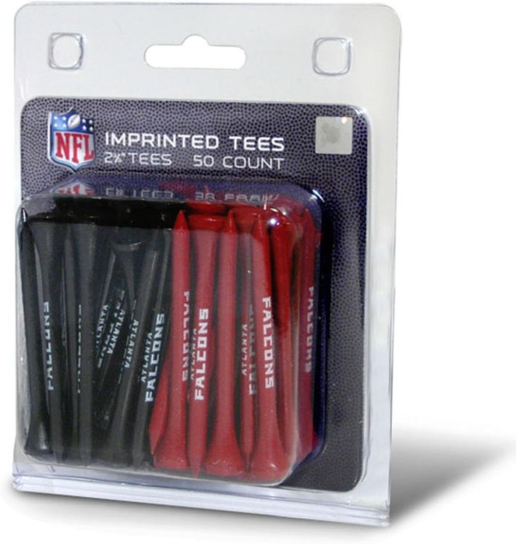 Team Golf NFL 2-3/4 inch regulation wood golf tees close up