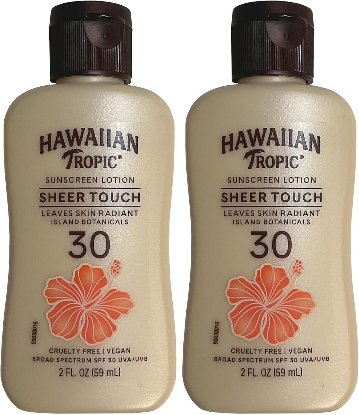 Hawaiian Tropic sunscreen cap and pump applicator design