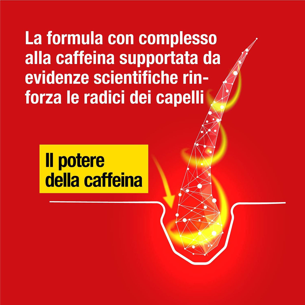 Alpecin caffeine shampoo side profile showing liquid volume