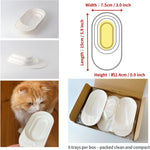 Cat Urine Collection Kit (6-Pack) - Clean Catch Urine Sample Tray for Cats & Small Dogs - Disposable Pet Urine Collector Tray - No Special Litter Needed - Made in Japan - Image 7