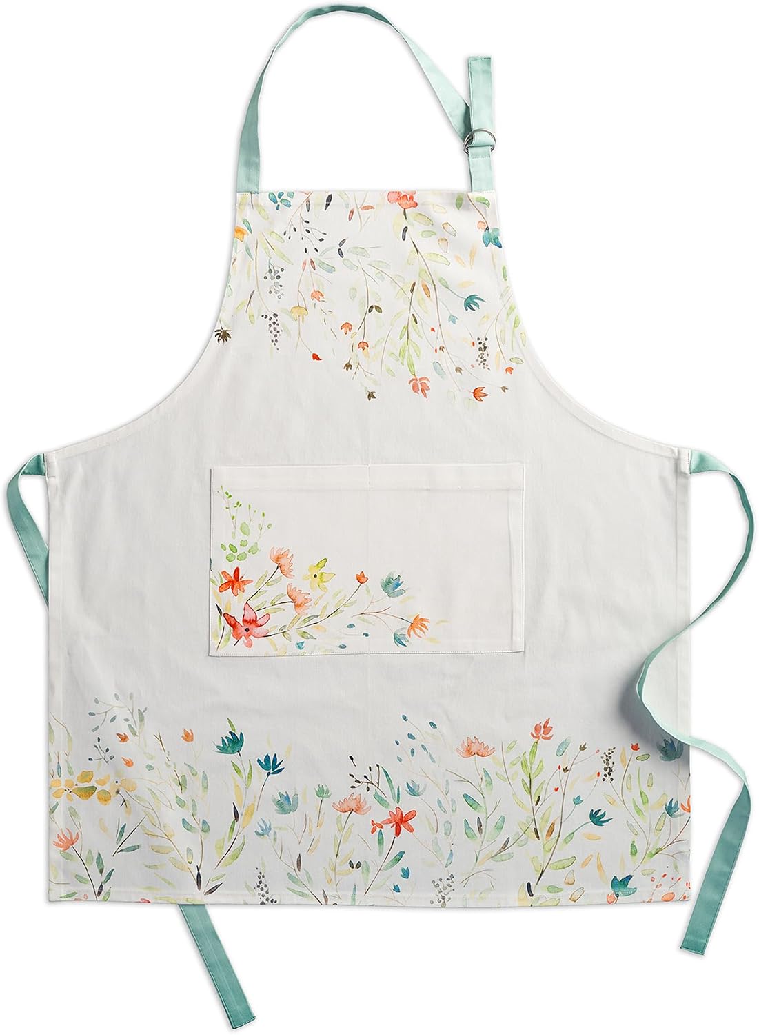 Maison d Hermine cotton apron front view cooking