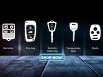 KeylessOption compatible remote fob lifestyle angle
