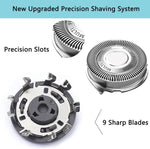 Gleway replacement shaving head packaging and contents