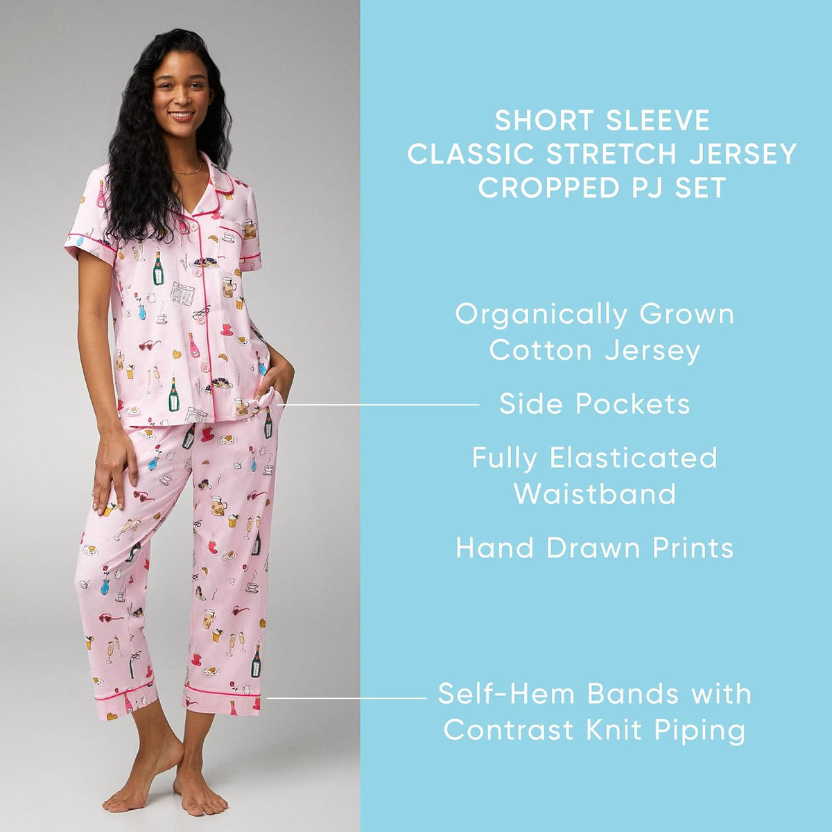 Bed Head Pjs loungewear set fabric texture
