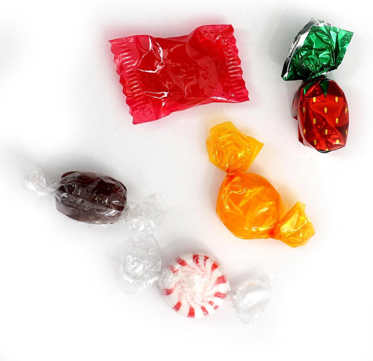 The Hampton Candy Company 1 pound candy assortment bag packaging