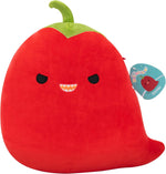 Squishmallows Original 12-Inch Charles Pickle with Mustache - Medium-Sized Ultrasoft Official Jazwares Plush - Image 12
