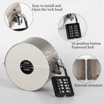 TEMEILI safety lockout device fitted on round doorknob