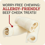 Healthy rawhide alternative dog chew single ingredient protein treat
