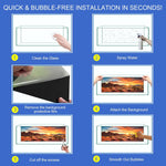 CICK SEED desert sunset landscape backdrop for 10 to 100 gallon tanks.