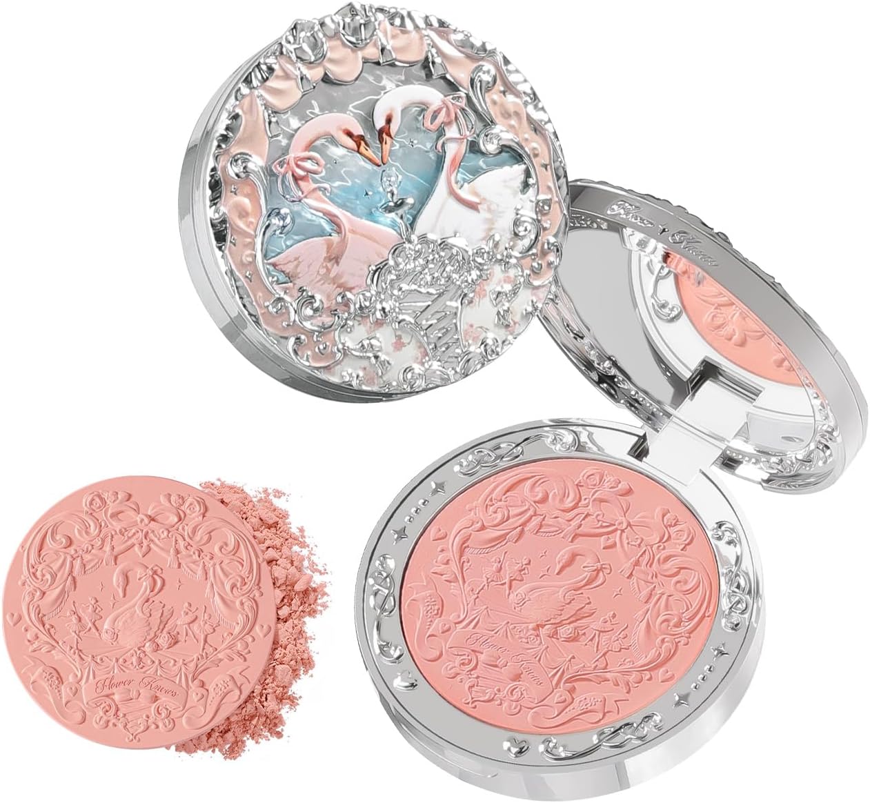 Flower Knows Swan Ballet Embossed Blush 05 Dreamy Season front view packaging