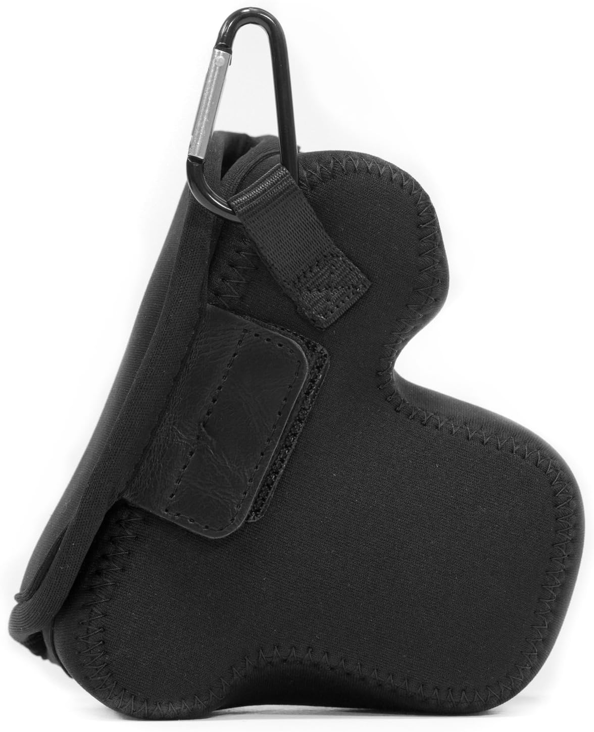MegaGear camera case attached to backpack